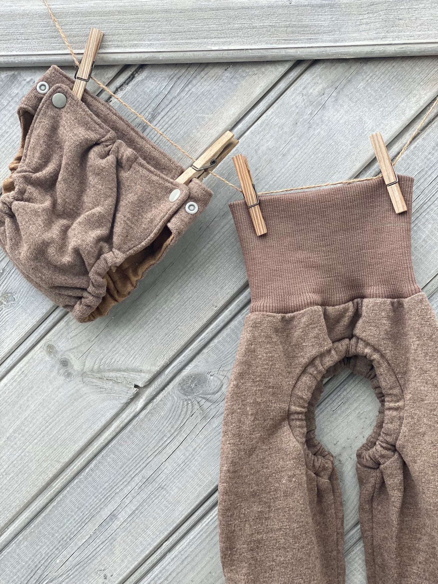 EC ullarbleyja & ullarbuxur - sett