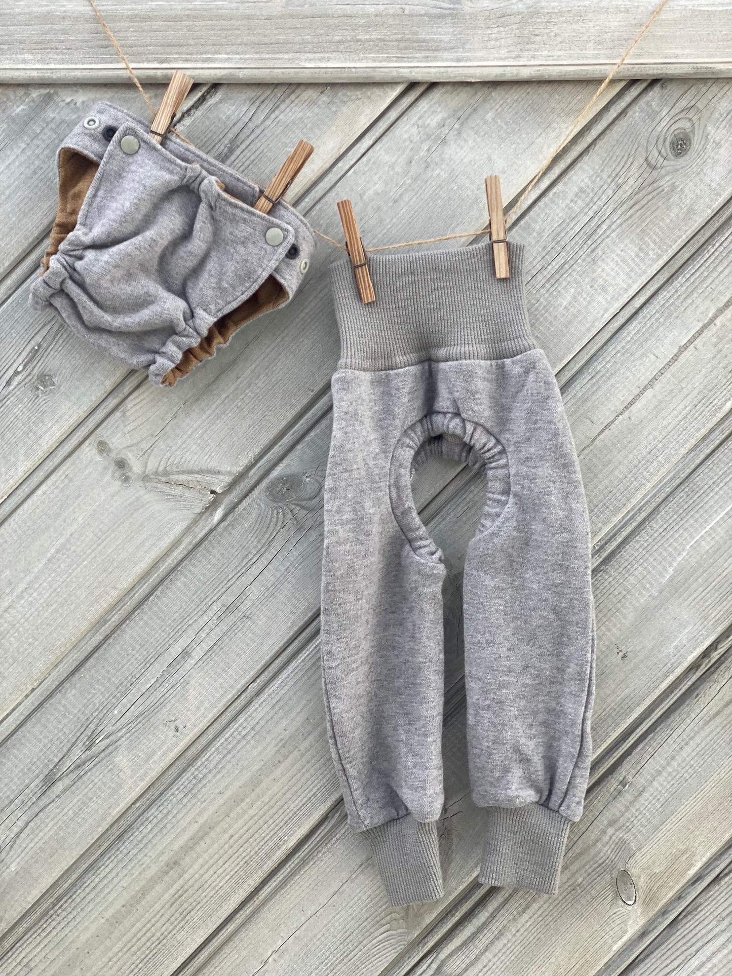 EC ullarbleyja & ullarbuxur - sett