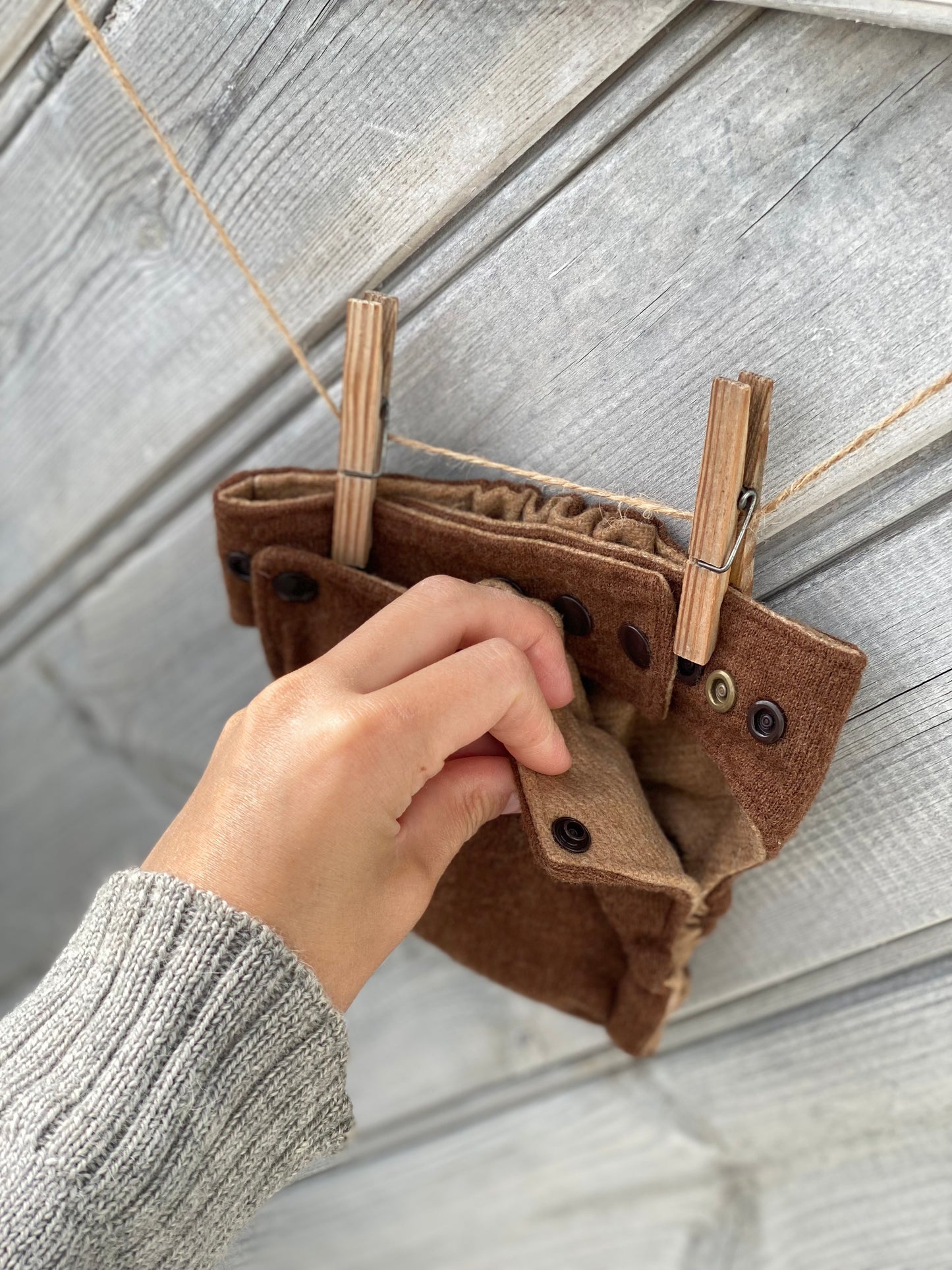 EC ullarbleyja & ullarbuxur - sett